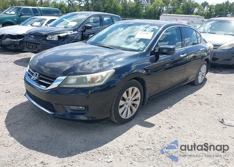 2014 Honda Accord Ex-L V-6 from USA, damaged, VIN 1HGCR3F83EA020134